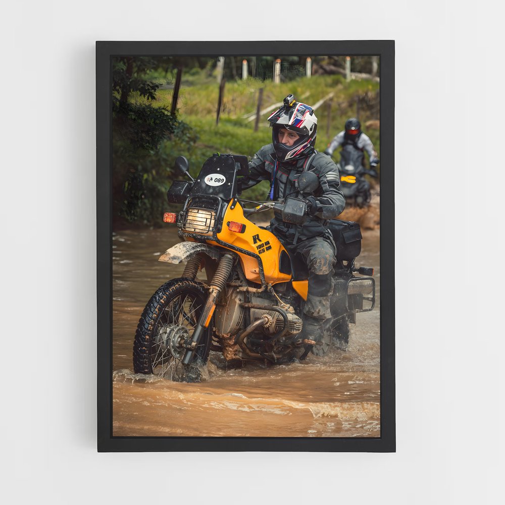 Poster Rivière Sauvage – affiche BMW Motorrad (vue 2)